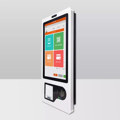 ตู้ชำระเงิน Self Service POS Kiosk หน้าจอสัมผัส Android แบบโต้ตอบ