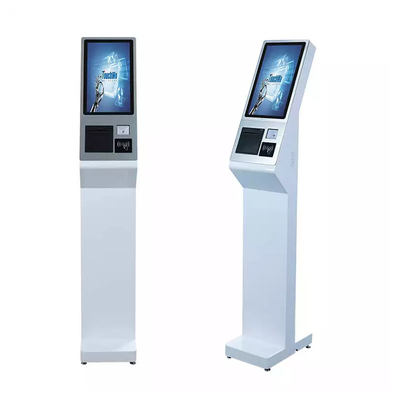 คิโอสก์การชําระเงิน Self Service เช็คอิน เช็คเอาท์ คิโอสก์มัลติมีเดีย มาตรฐานจอสัมผัส