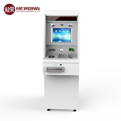 ระบบรีไซเคิลเงินสดสีขาว 1850 มม ความปลอดภัยสูง ผ่านเครื่อง CRM ผนัง