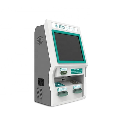 ตู้สั่งซื้อเครื่องอ่านบัตร RFID แบบติดผนังขนาด 21.5 นิ้วพร้อมแป้นพิมพ์